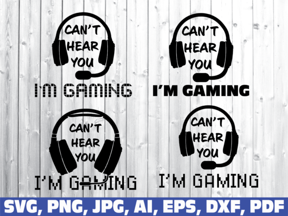 Can't Hear You, I'm Gaming: A Creative Dive
