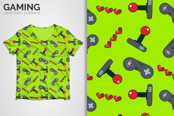 Enhance Your Designs with Gaming Seamless Patterns