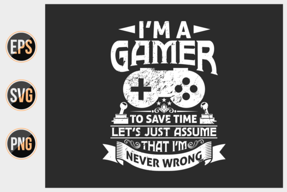 Exploring the Creative Universe of Gaming Typographic Saying Design Vector