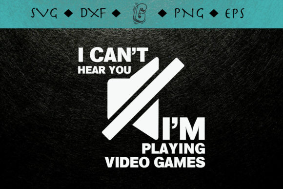 Funny Gaming I Can't Hear You: A Trendy Slogan for Gamers and Creators