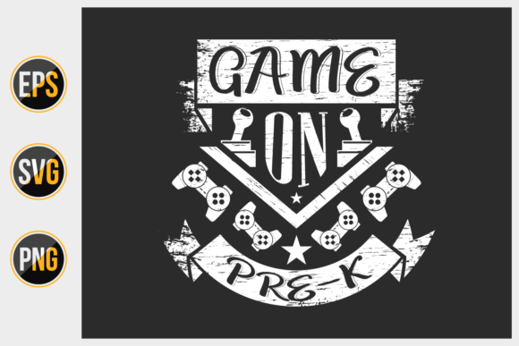Game on Pre-k: A Fun T-Shirt Design