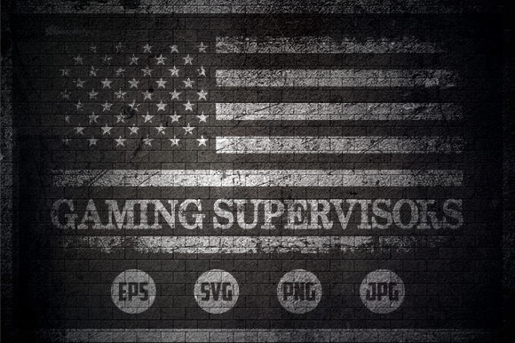 Gaming Supervisors - USA Flag Design