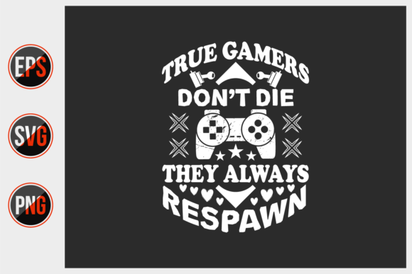 Gaming Typographic T Shirts Design: A Blend of Style and Passion