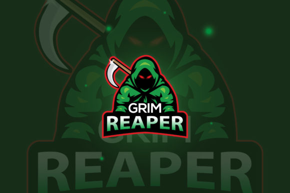 Introducing Grim Reaper - Mascot Esport Logo