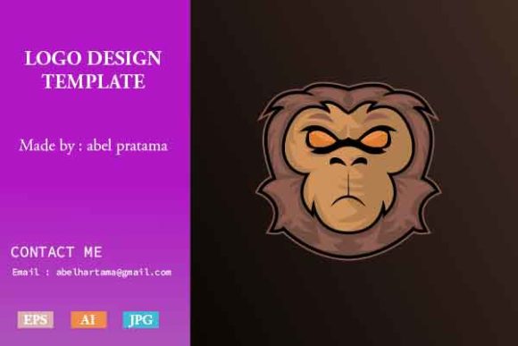 Monkey ESport Gaming Logo: A Bold Brand Identity