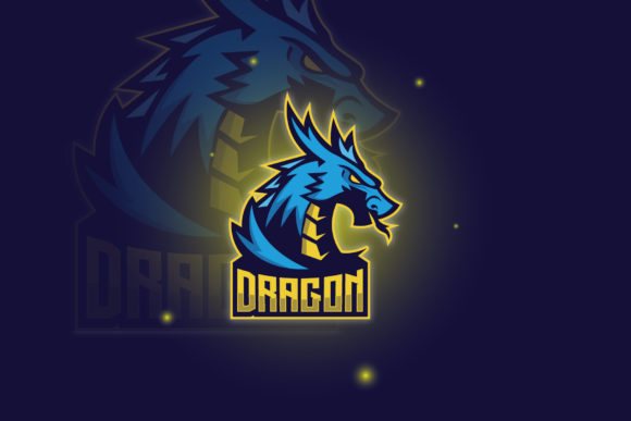 Strategic Branding with Dragon Logo E-Sport Gaming
