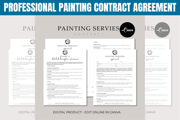 Streamlining Your Painting Business with a Professional Painting Contract Agreement