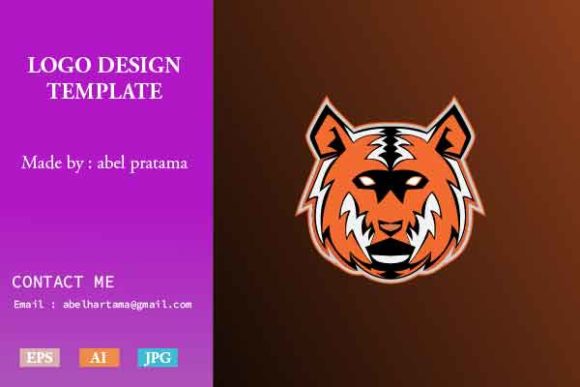 Tiger ESport Gaming Logo Template: A Roaring Brand Identity for Your Team