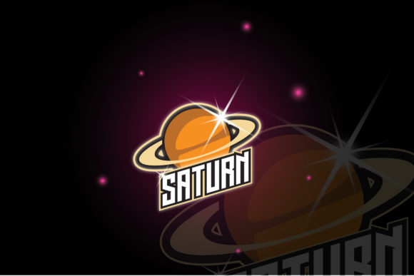Unleash Your Gaming Brand with Saturn Logo E-Sport Gaming