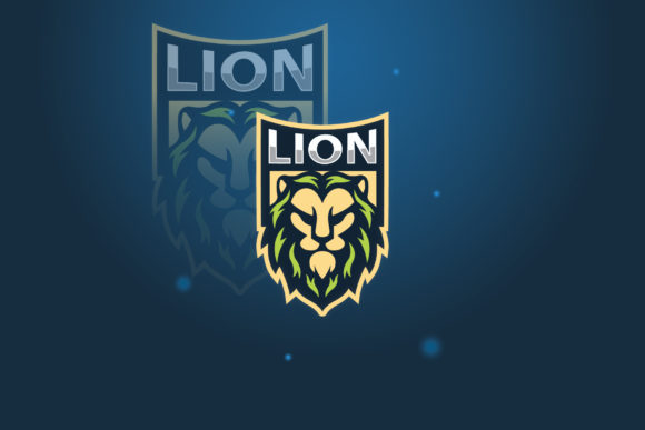 Unleash Your Gaming Brand with the Lion Logo E-Sport Gaming