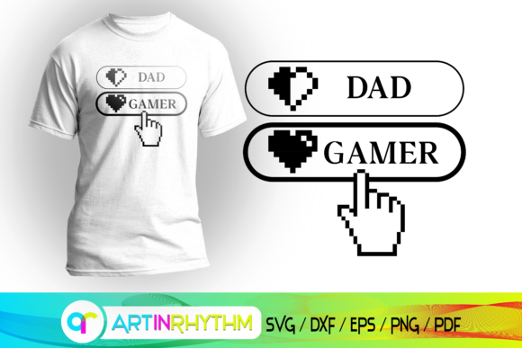 Unlock Your Creativity with Gaming Svg, Gamer Svg, and Dad Gamer Designs